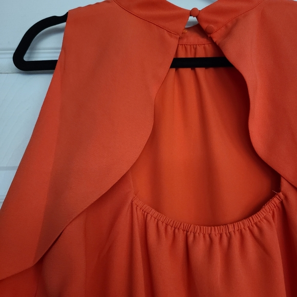 JOA tangerine size L dress - Picture 5 of 6
